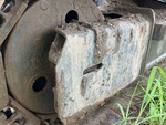 Undercarriage with Left Track Tensioner