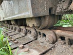 Undercarriage with Left Track Rollers