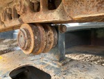 Undercarriage with Left Carrier Rollers