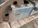 Undercarriage with Left Track Tensioner