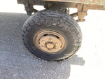 Chassis with Right Rear Tire