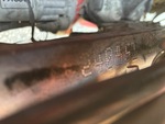 General Appearance with Frame Stamp Serial Number/VIN Photo