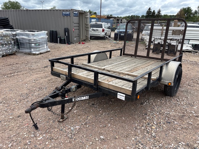 2008 PJ 10 ft S/A Utility Trailer 2008 PJ 10 ft S/A Utility Trailer