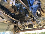 Underbody with Transmisión