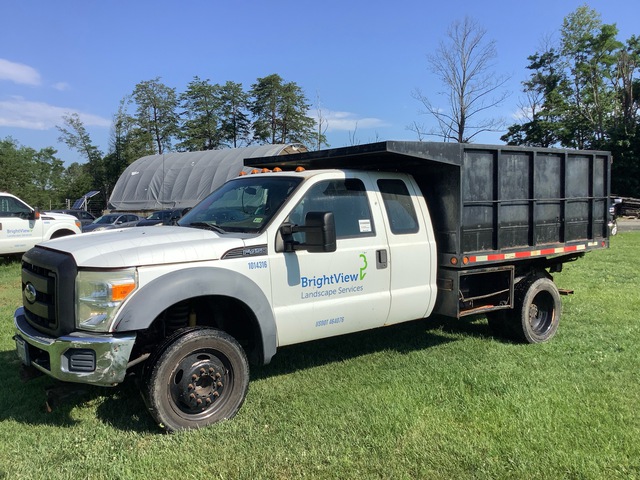 2011 Ford F-450 XL 4x2 Extended Cab Plow hookup S/A Dump Truck 2011 Ford F-450 XL 4x2 Extended Cab Plow hookup S/A Dump Truck