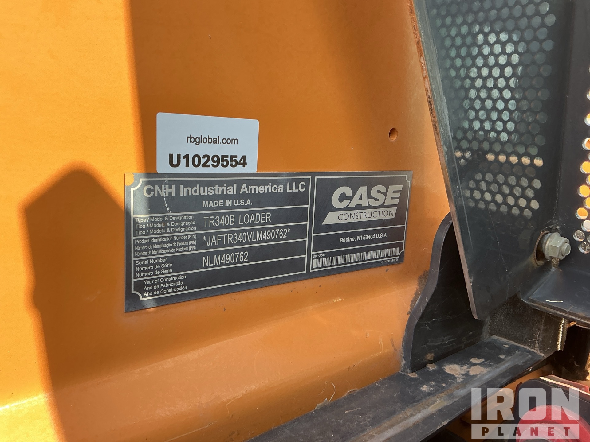 2020 Case TR340B