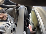 Engine with A/C Compressor