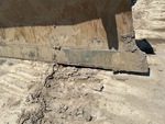 Chassis with Blade Cutting Edge Condition