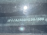 General Appearance with Frame Stamp Serial Number/VIN Photo