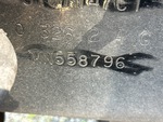 General Appearance with Frame Stamp Serial Number/VIN Photo