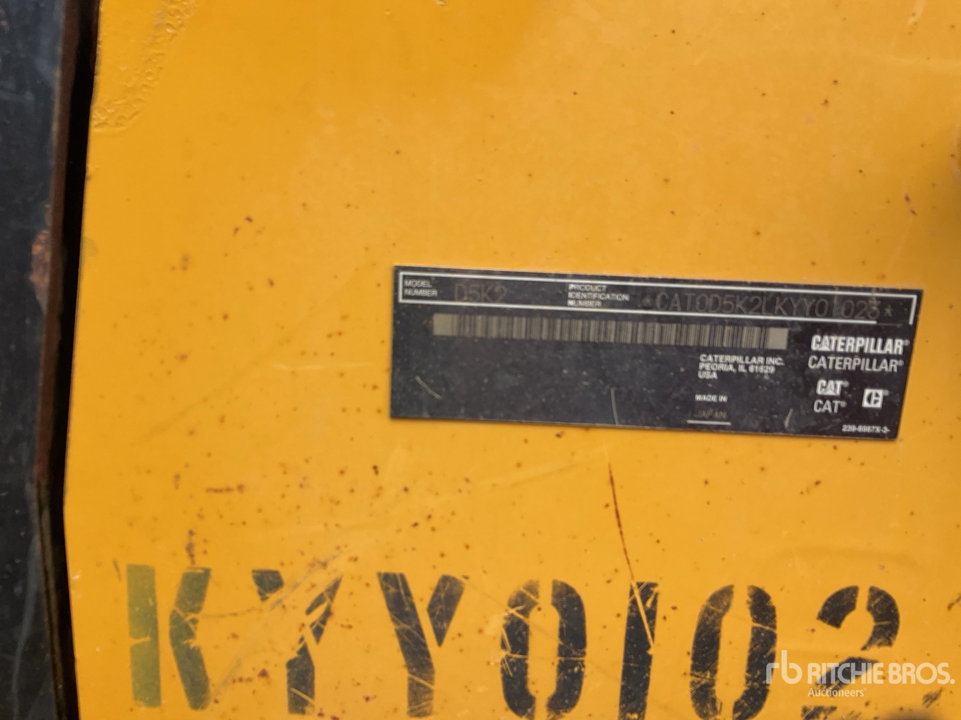 Photo of a 2014 Caterpillar D5K2 LGP