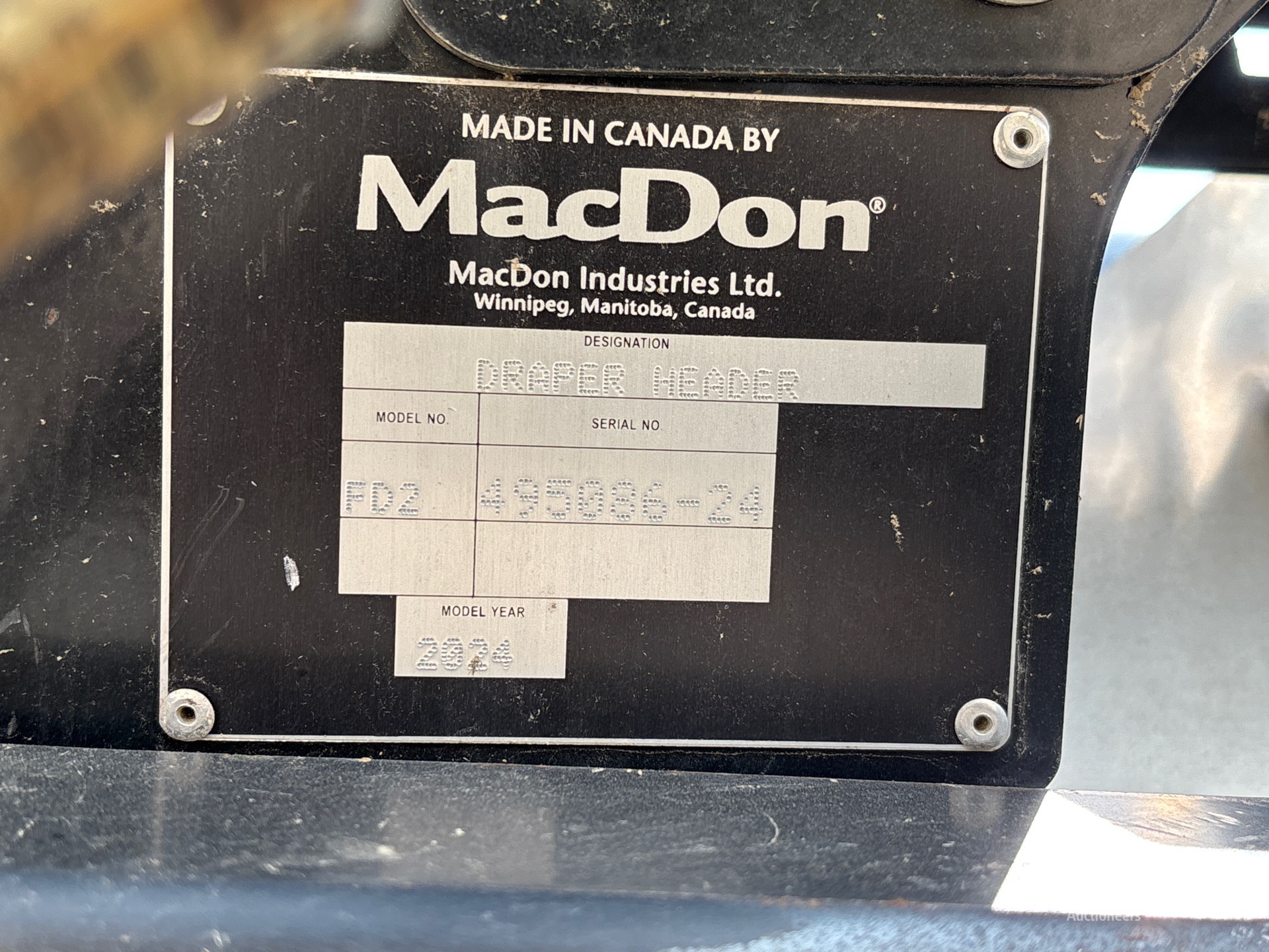 2024 Macdon FD245