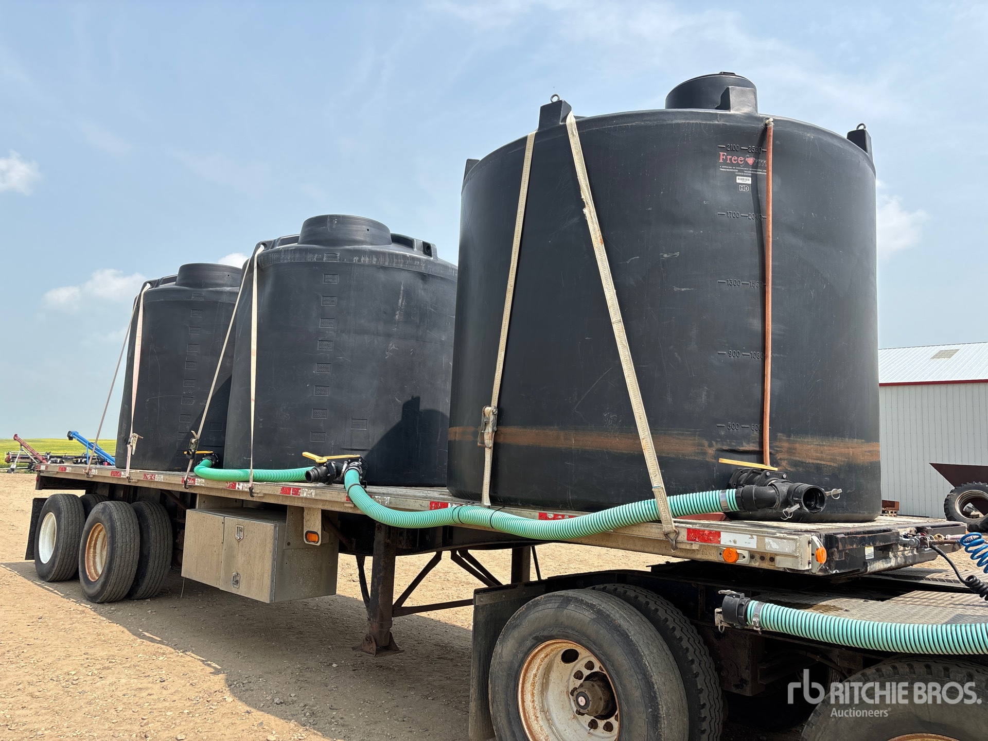 2001 Load King 32 ft T/A Super B-Train Pup Spr ...
