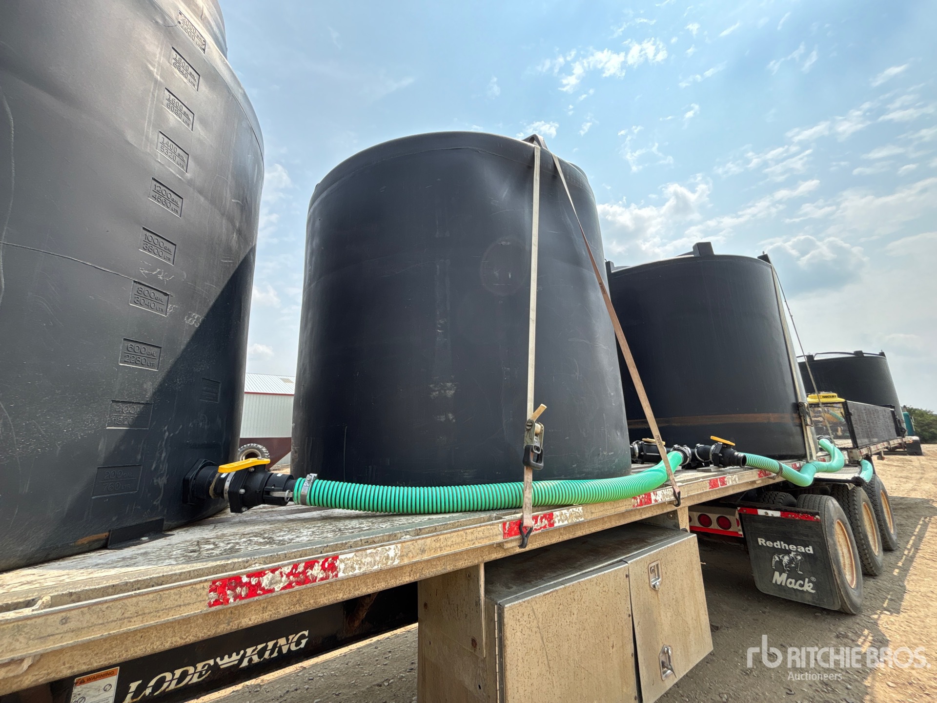 2001 Load King 32 ft T/A Super B-Train Pup Spr ...