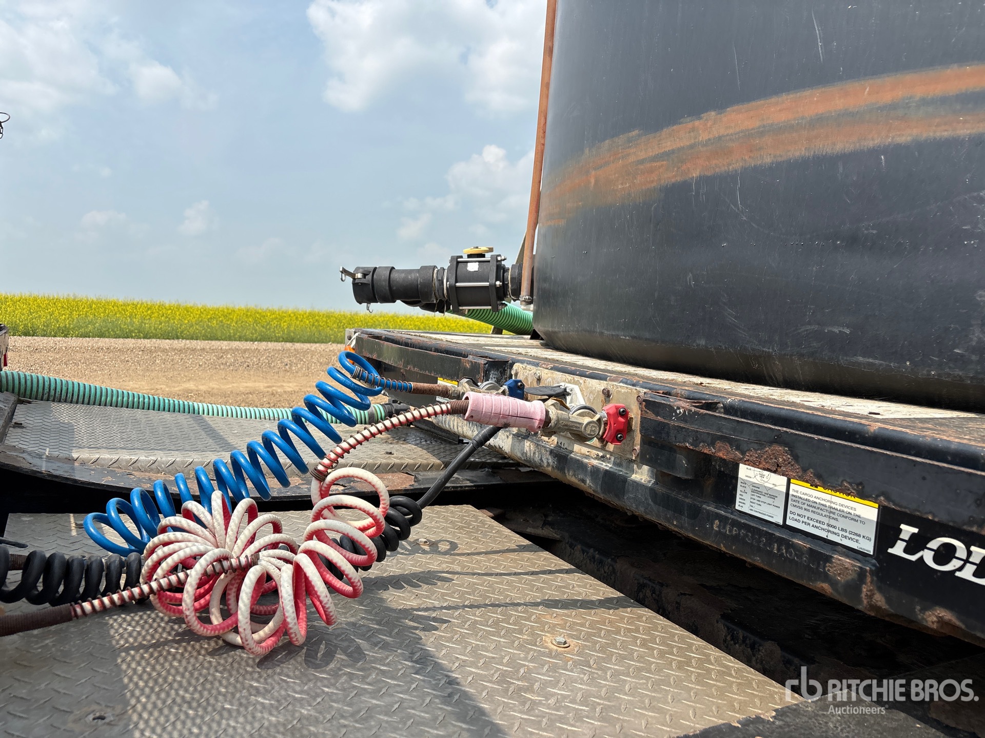 2001 Load King 32 ft T/A Super B-Train Pup Spr ...