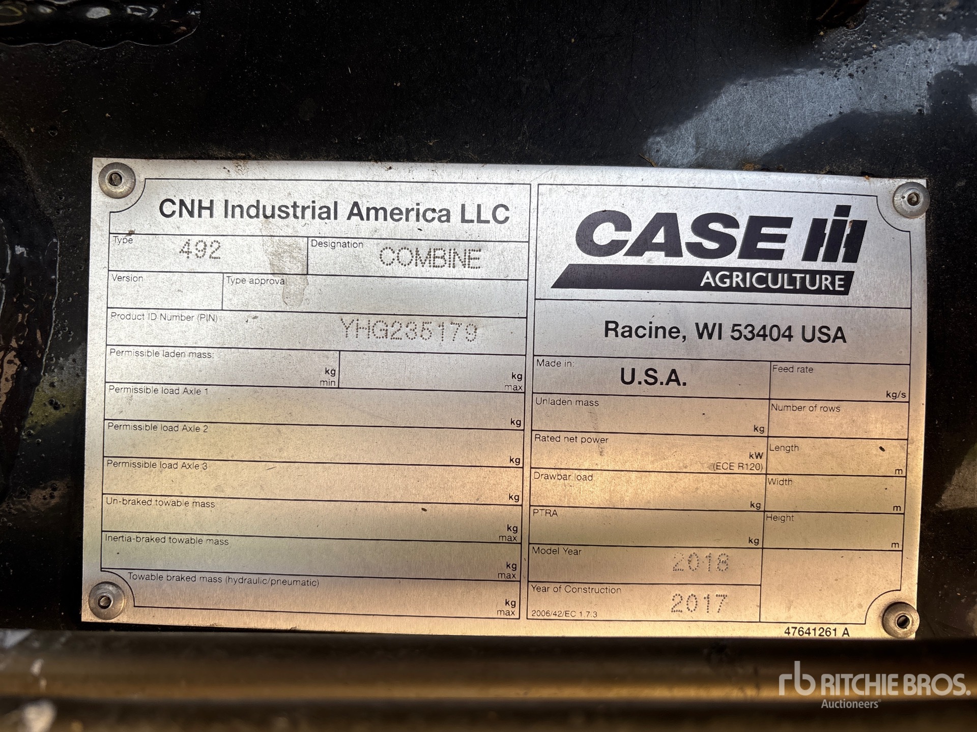 2018 Case Ih 9240