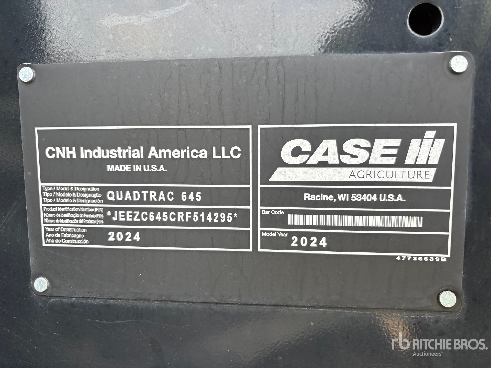 2024 Case Ih 645