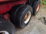 Underbody with Left Rear Drive Tires