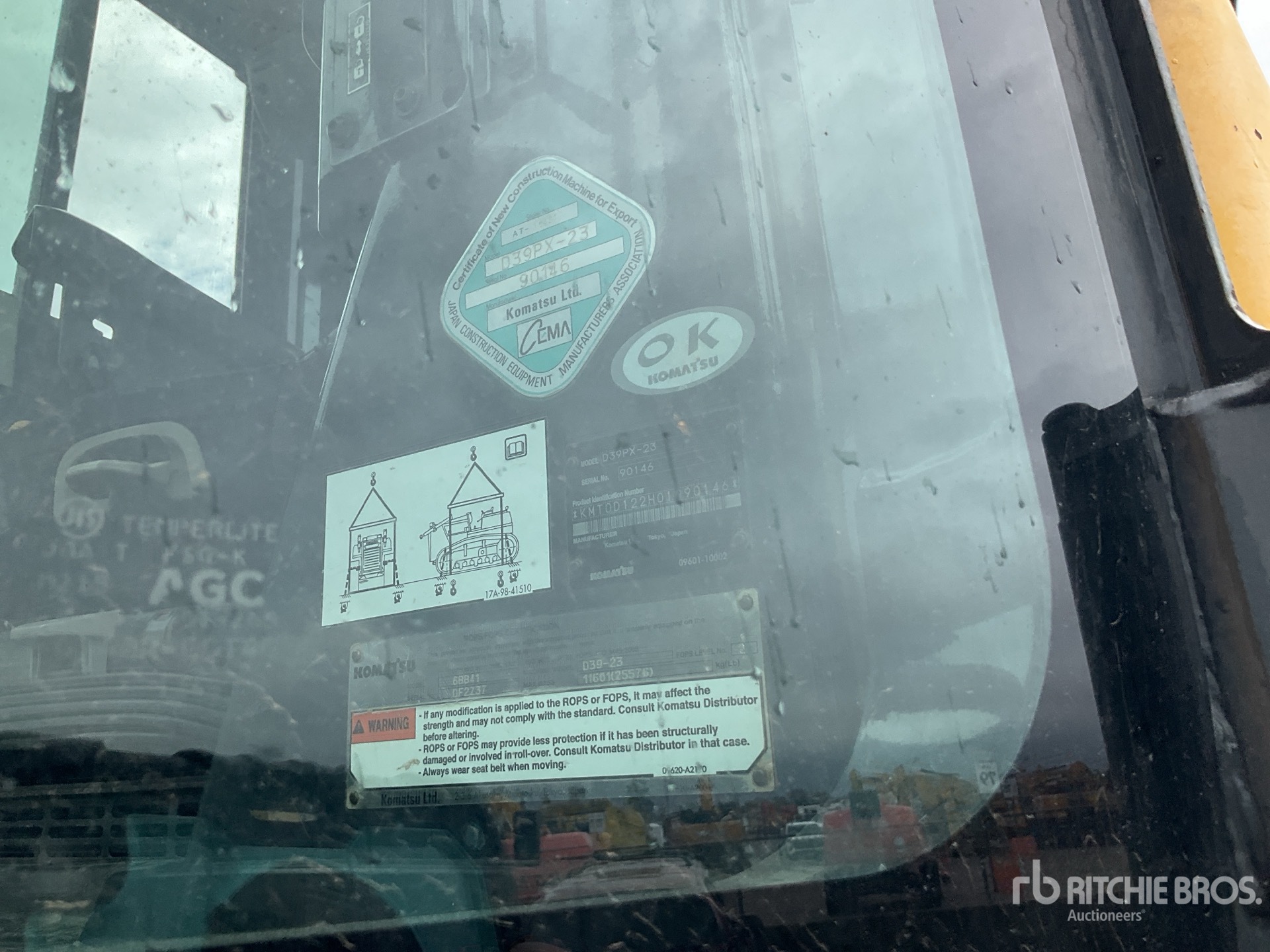 Photo of a 2013 Komatsu D39PX-23