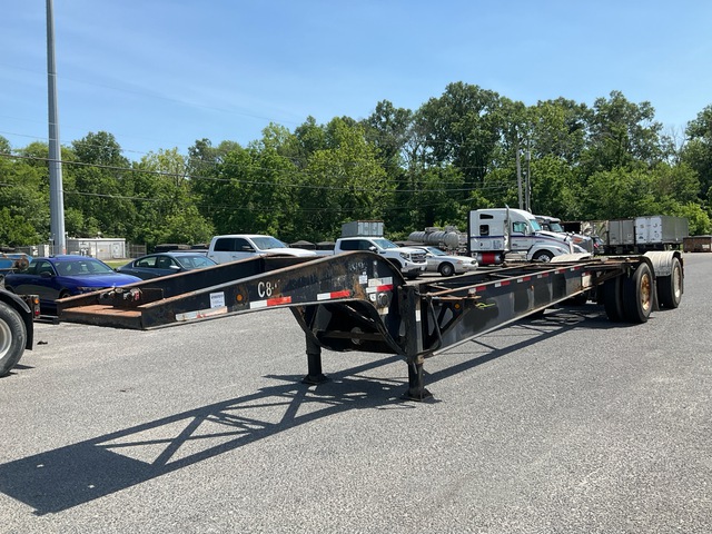 2006 Chassis King Trailers 20 ft T/A Gooseneck Container Trailer