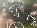 Control Station with Engine Oil Pressure