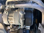 Engine with A/C Compressor
