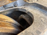 Undercarriage with Right Track Tensioner