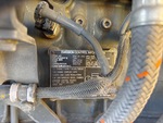Engine with Emission Label