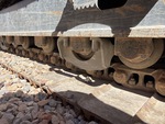 Undercarriage with Left Track Rollers
