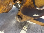 Chassis with Quick Coupler to Arms Pins