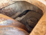 Undercarriage with Right Track Tensioner