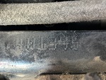 General Appearance with Frame Stamp Serial Number/VIN Photo