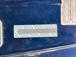 General Appearance with Frame Stamp Serial Number/VIN Photo