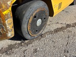 Chassis with Right Rear Tire