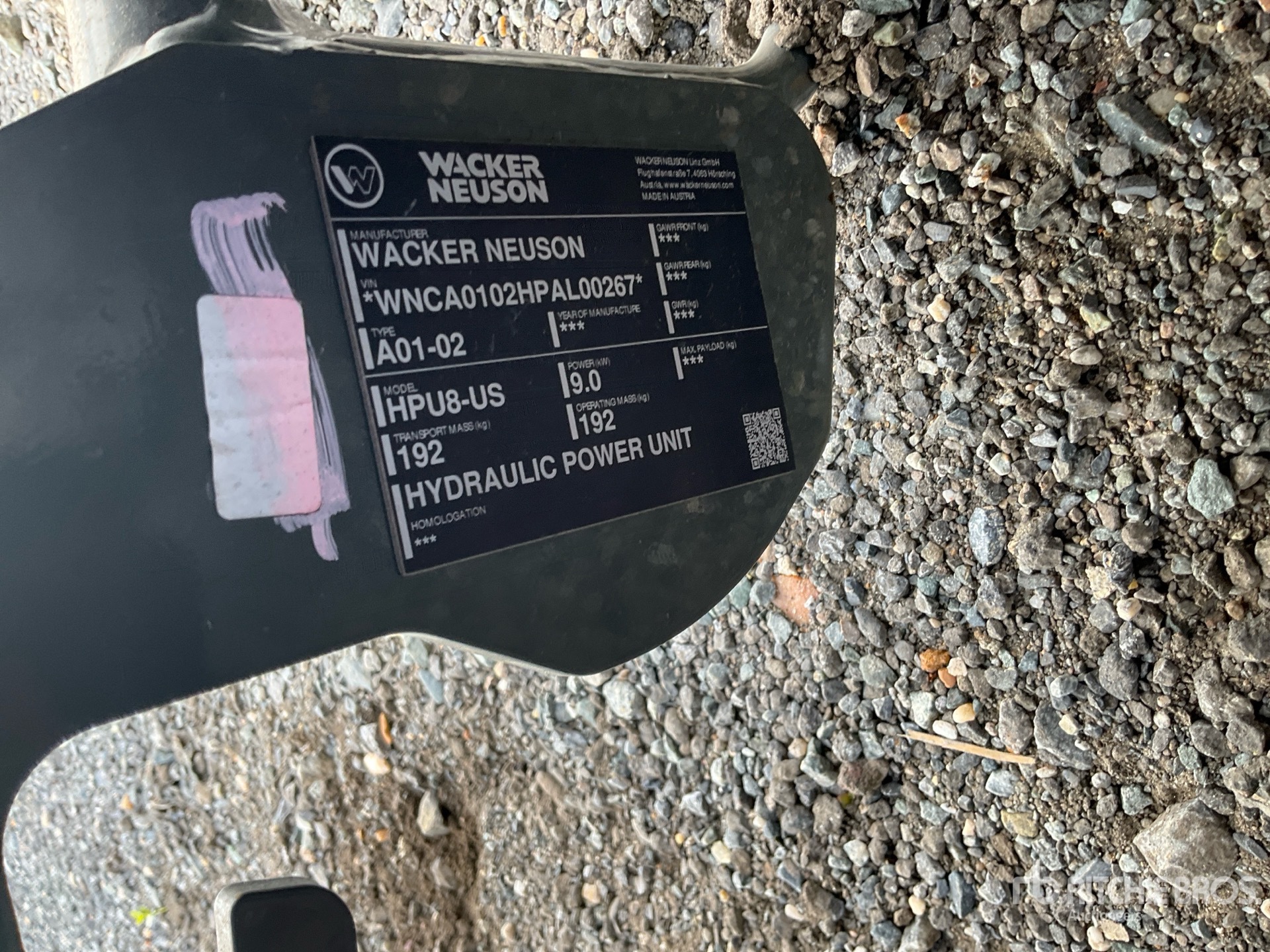 Photo of a  Wacker Neuson HPU8-US