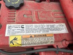 Motor with Emission Label