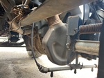 Motor with Diesel Particulate Filter