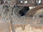 Undercarriage with Right Track Tensioner