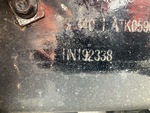 General Appearance with Frame Stamp Serial Number/VIN Photo