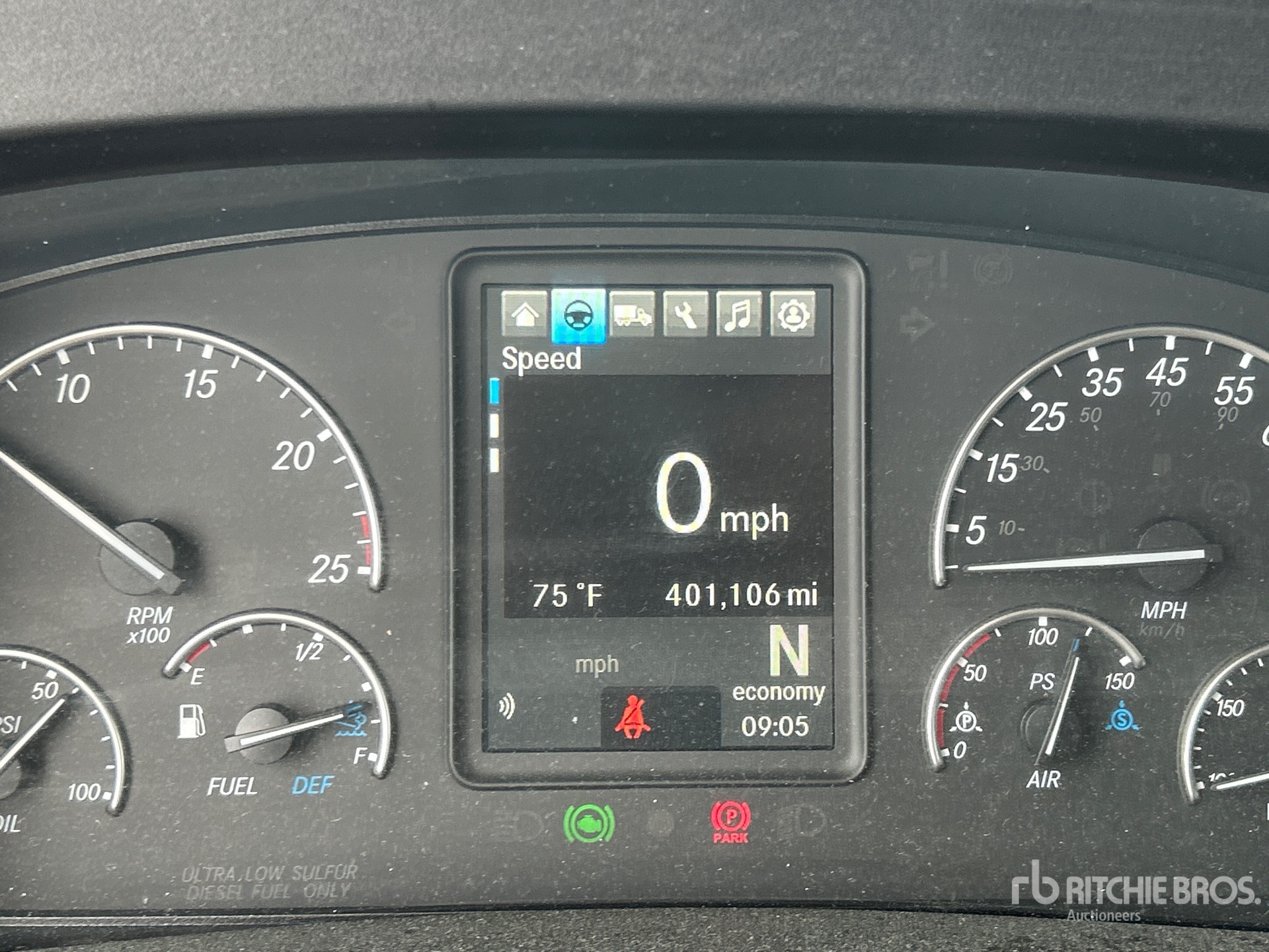 General Appearance with Hour Meter / Odometer