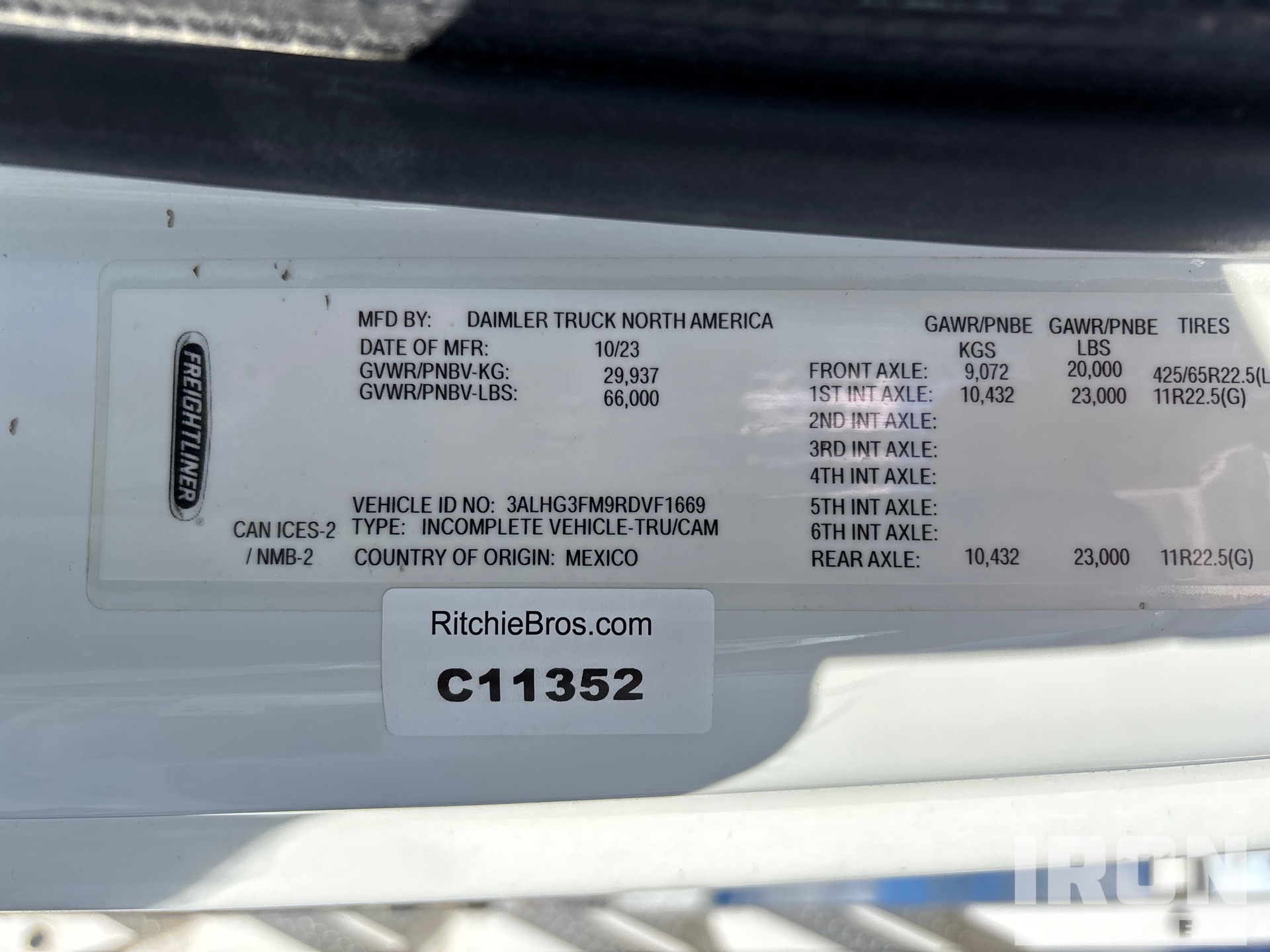 2024 Freightliner 114SD