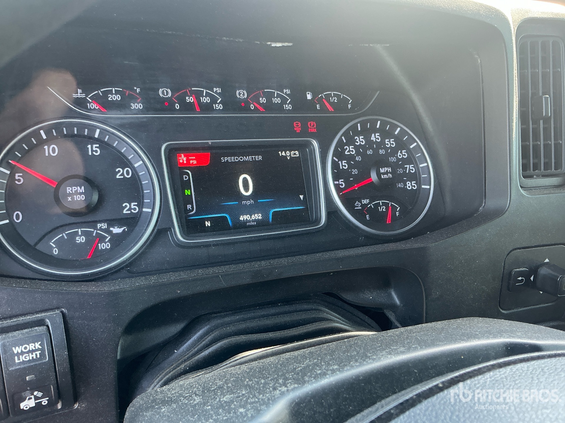 General Appearance with Hour Meter / Odometer