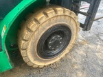 Chassis Lift with Right Front Tire