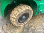 Chassis Lift with Right Rear Tire