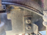 General Appearance with Frame Stamp Serial Number/VIN Photo