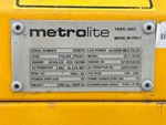 General Appearance with Unit Serial Number