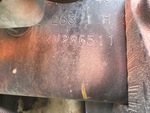General Appearance with Frame Stamp Serial Number/VIN Photo