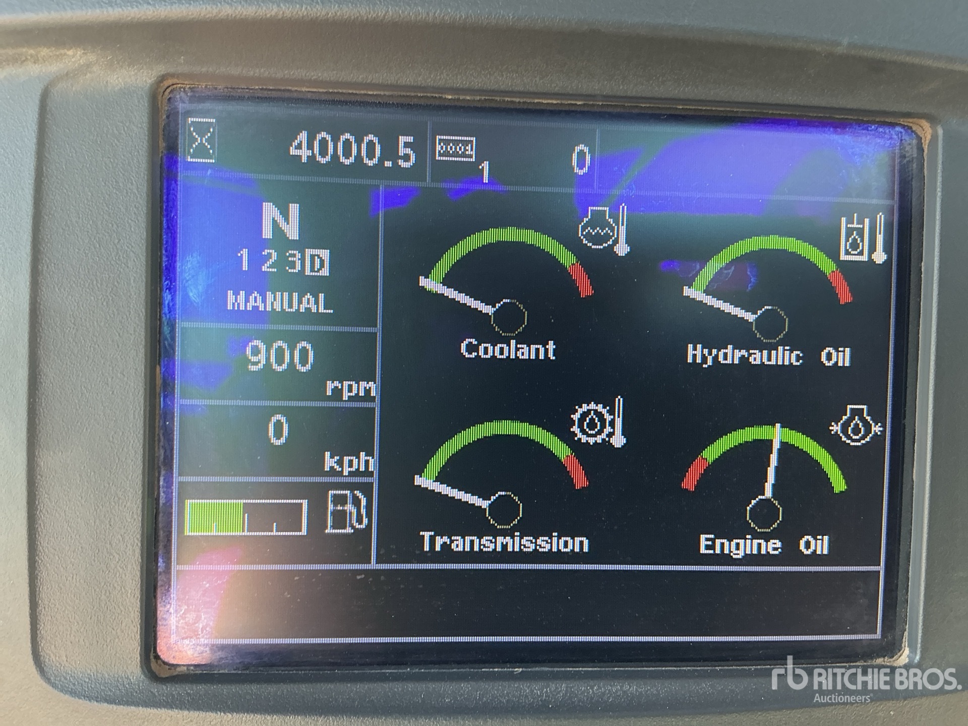 General Appearance with Hour Meter / Odometer