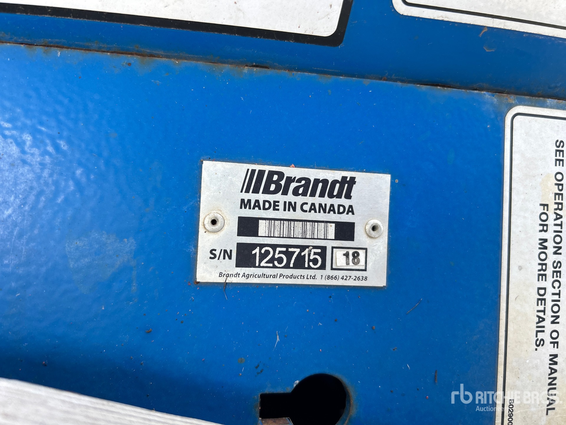 2018 Brandt 15100A