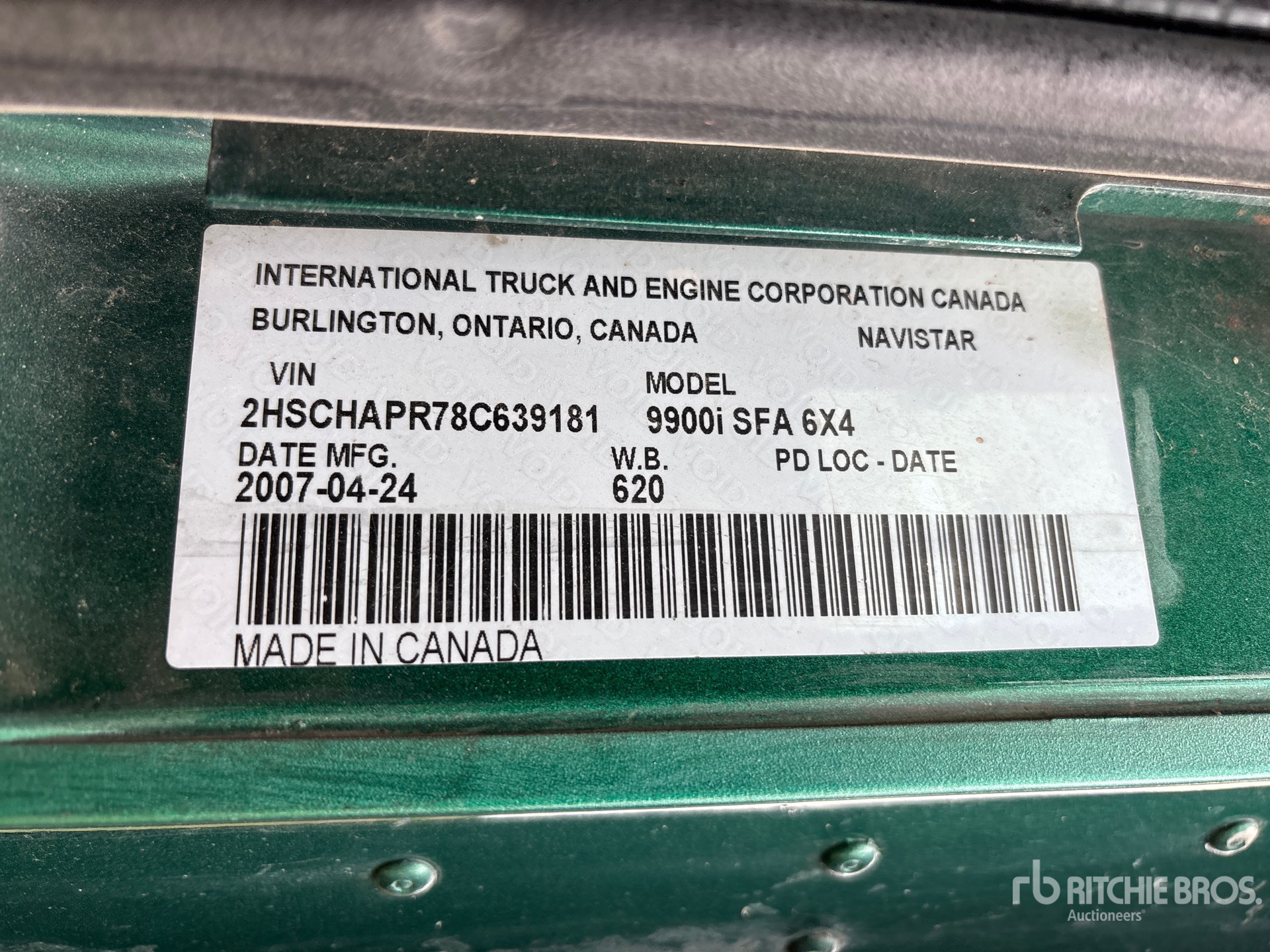 2008 International 9900I EAGLE